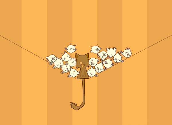 Открытка Минимализм