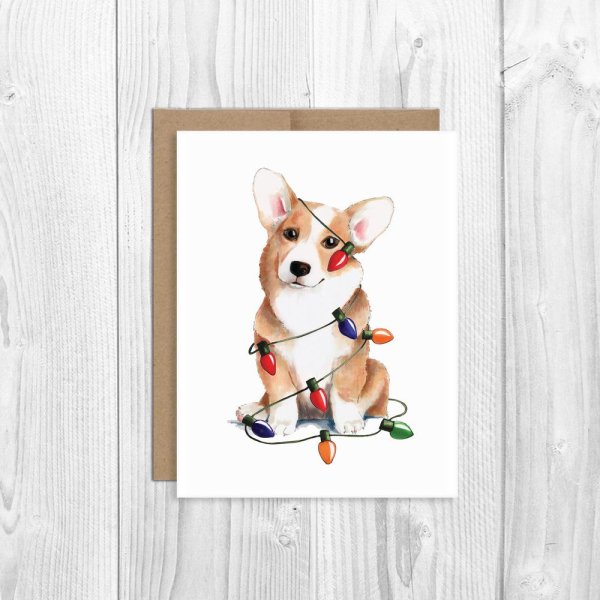 Корги иллюстрация Пинтерест