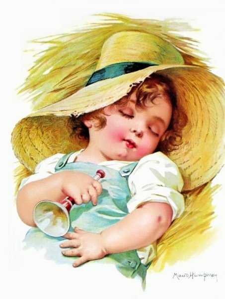 Художница Maud Humphrey Bogart