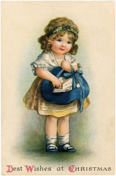 Винтажные открытки Maud Humphrey