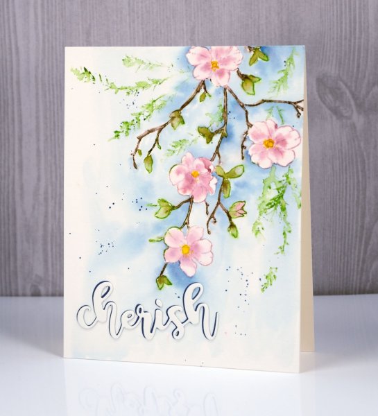 Открытки с акварельными рисунками