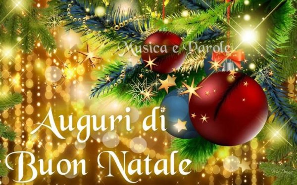 Buon Natale поздравления