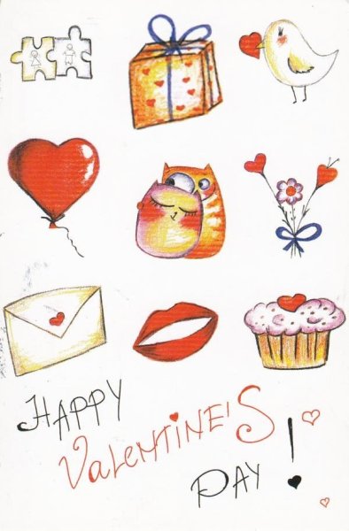 Небольшие рисунки на день рождения