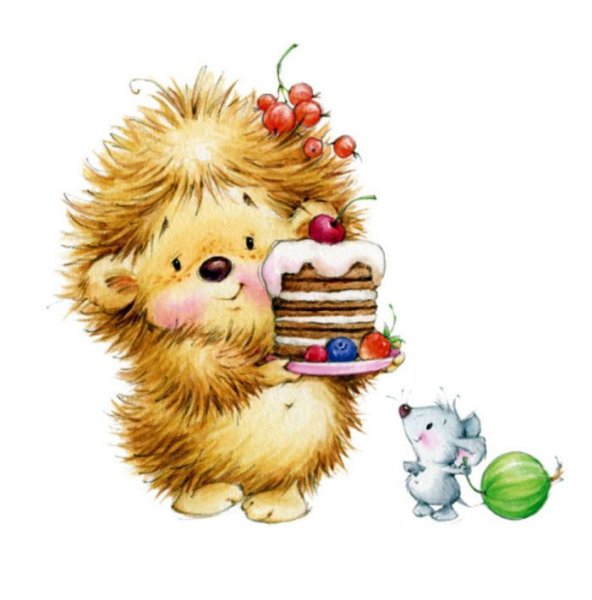 Марина Федотова ежики