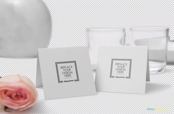 Квадратная открытка