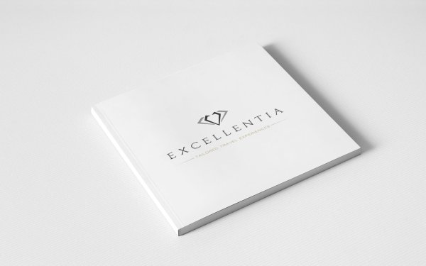 Мокап открытка евро