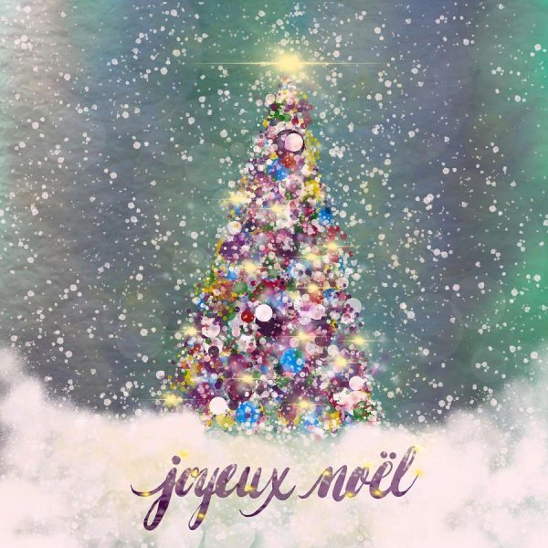 Открытка Joyeux noel gif