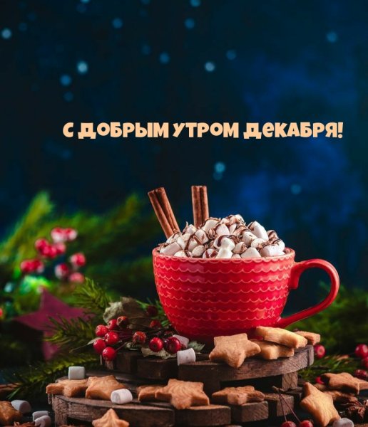 С добрым декабрьским утром