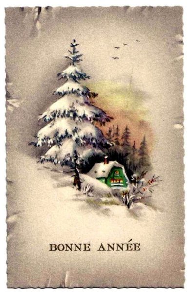 Bonne année открытки