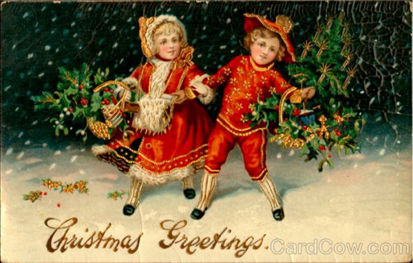 Новогодние открытки bonne année