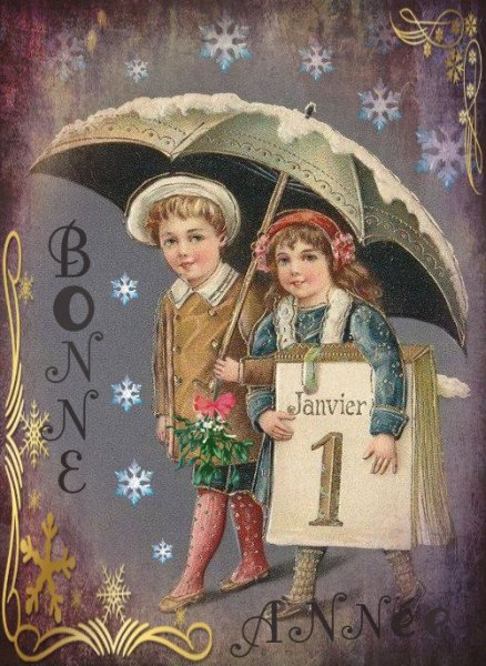 Bonne annee открытки