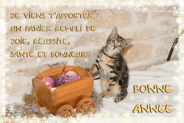 Bonne année открытки