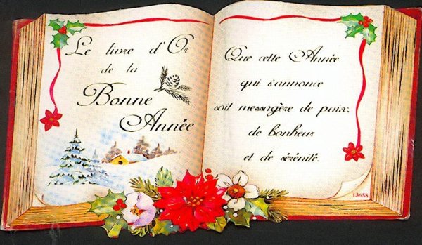 Винтажная открытка bonne Anne