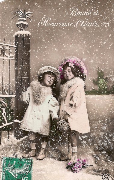 Bonne année открытки