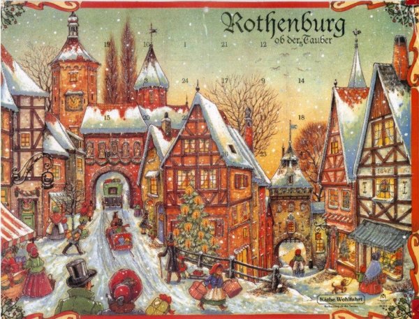 Старинные немецкие Рождественские узоры