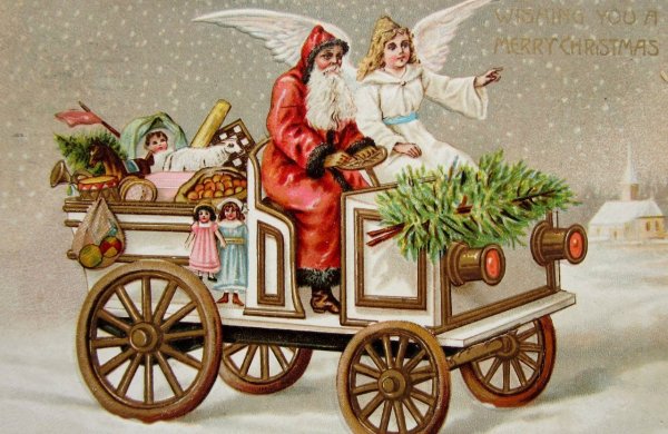 Немецкие новогодние открытки