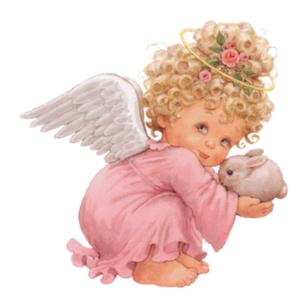 Ангелочек розовый