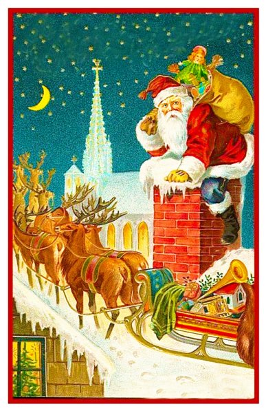 Рождественский плакат