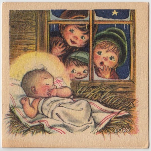 Рождественский сочельник ретро