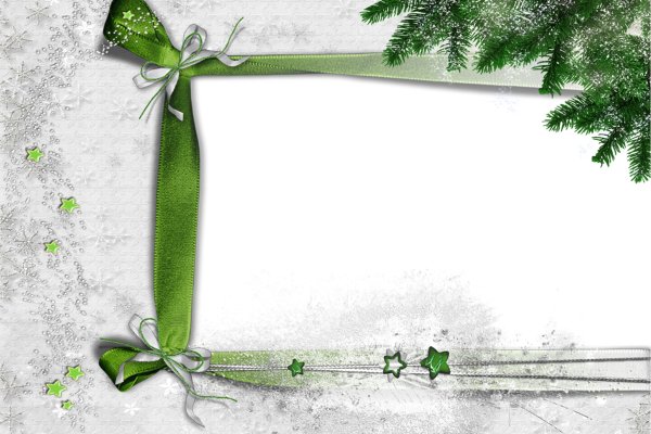 Зимняя рамка