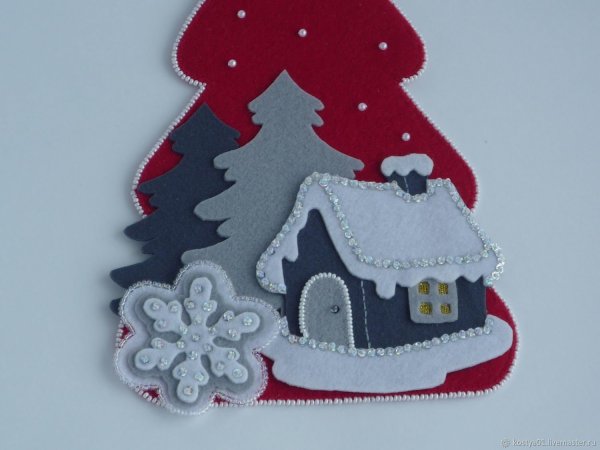 Аппликация. Новый год