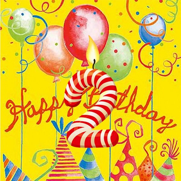 Открытки с днём рождения 2 месяца