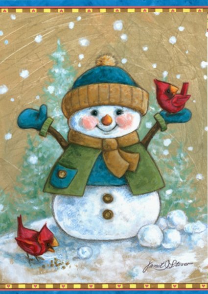 Джанет Стевер Снеговик