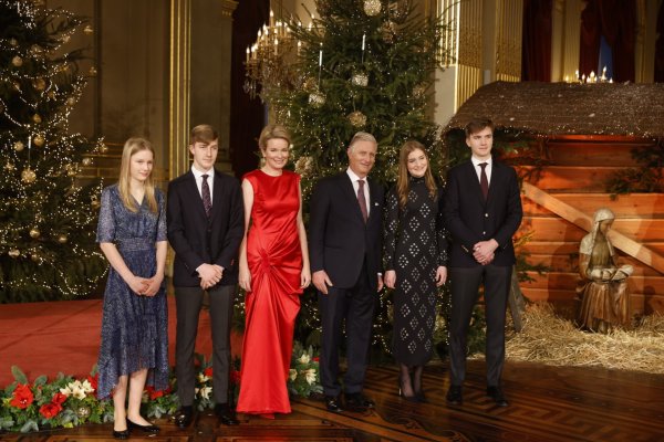 Рождественская открытка королевской семьи 2021