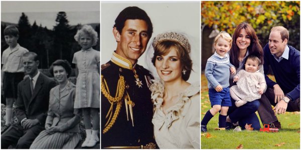 Рождественские открытки от королевской семьи