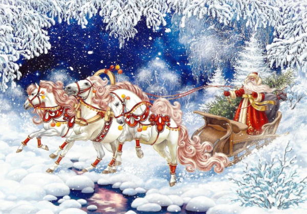 Художник Дона Гелсингер Снеговик