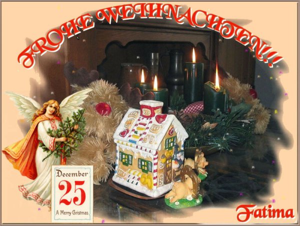 Рождество в Германии открытки