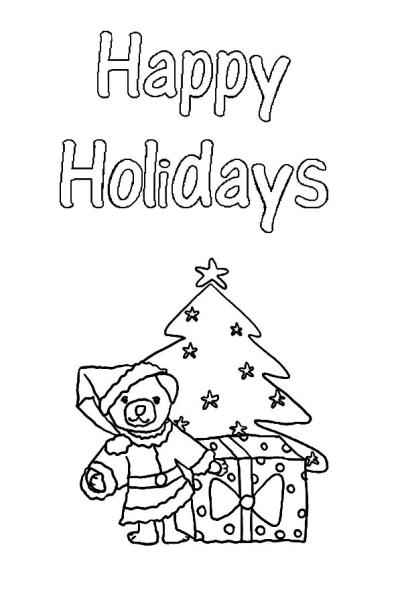 Новогодние открытки на англ