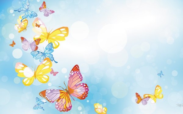 Фон бабочки