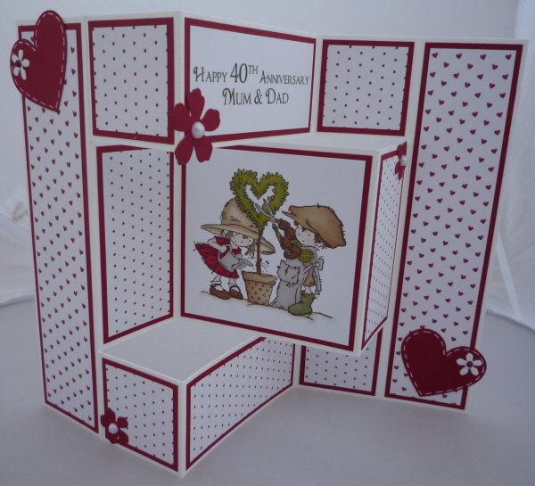 Раскладная открытка