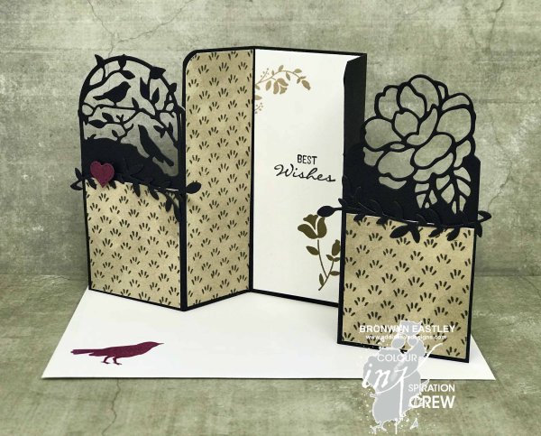 Открытка раскладушка Скрапбукинг