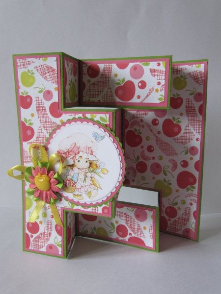 Открытка раскладушка Скрапбукинг