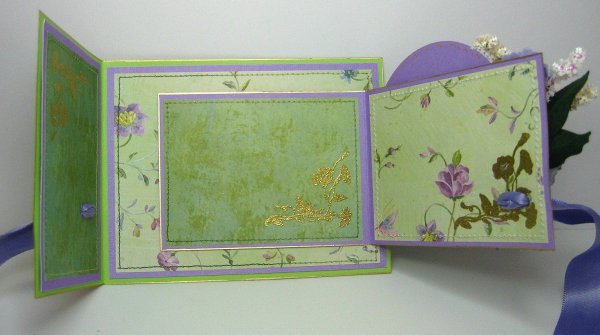 Складная открытка шаблон