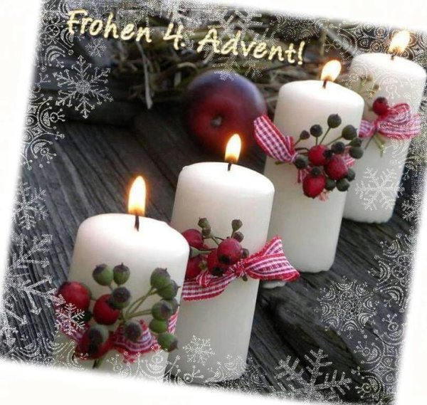 4 Адвент открытки