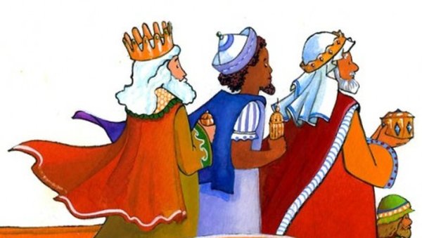 Три короля гиф