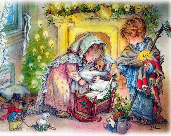 Лизи Мартин Рождественские картины