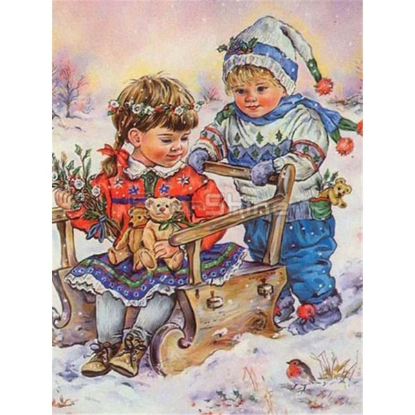 Christine Haworth художник Рождество