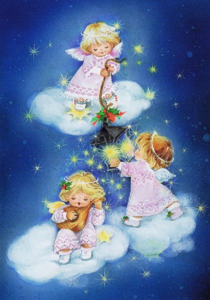 Новогодние ангелочки