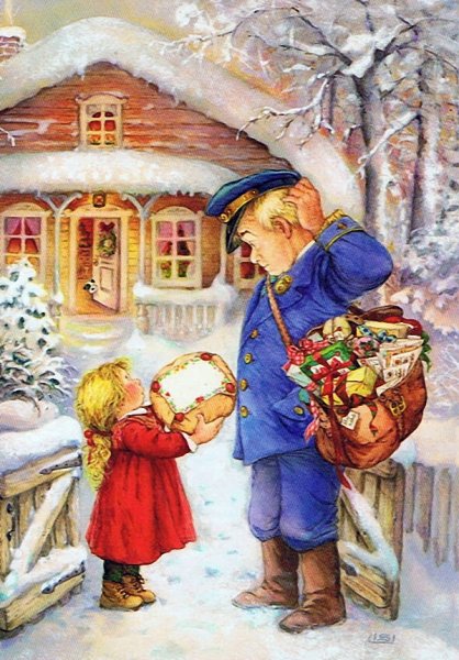 Лизи Мартин Рождественские картины