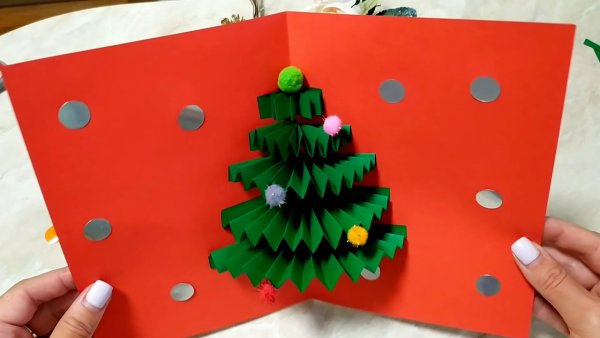 Новогодняя елка 3д