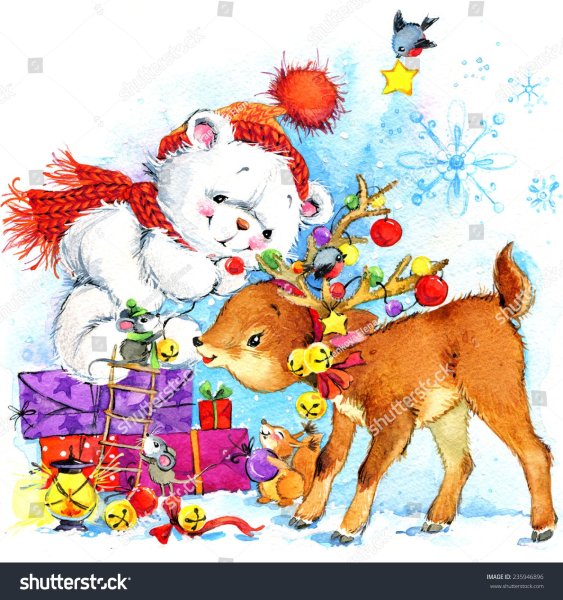 Новогодние зверюшки