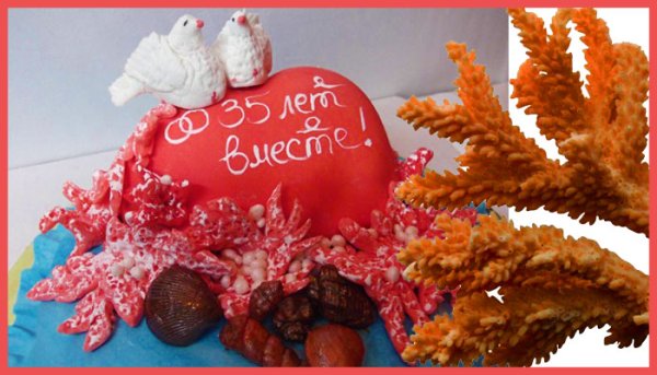 Коралловая свадьба 35 лет