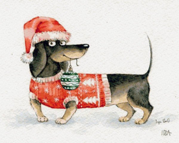 Новогодняя такса