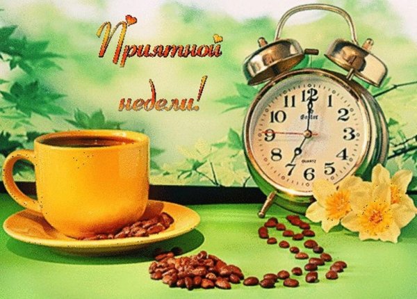 Открытки с добрым утром понедельника