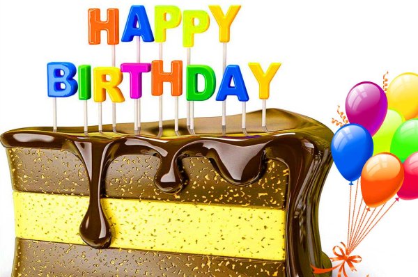 Открытки с днём рождения мужчине с тортом