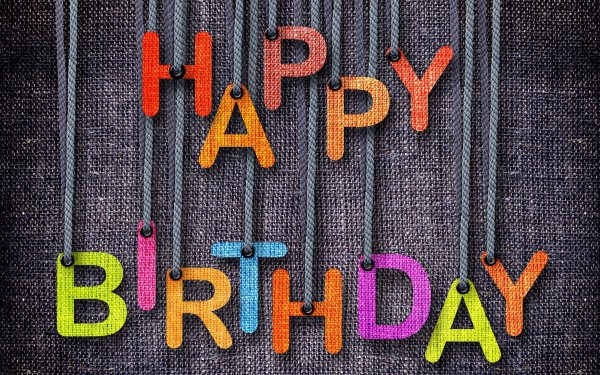 С днем рождения